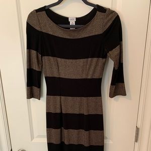 Cache striped dress XS